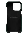 Velante Embossed Floral Iphone 16 Pro Phone Case In Black