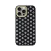 Velante Neutrals Vegan Leather Premium Phone Case - Gold In Black/yellow