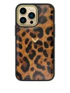 Velante Panthere Iphone 15 Pro Max Phone Case In Brown