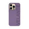 Velante Pink / Purple Silicon Phone Case - Purple In Pink/purple