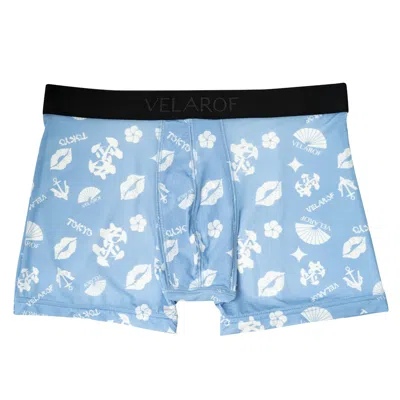 Velarof Men's Blue Thunder Matsuri Boxer Brief