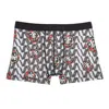 Velarof Men's Grey Zen Daruma Boxer Brief In Grey