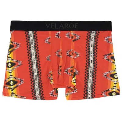 Velarof Men's Red Neo Uroko Boxer Brief