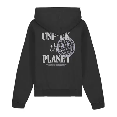 Veld Women's Black Jordaan Earth Lovers Hoodie