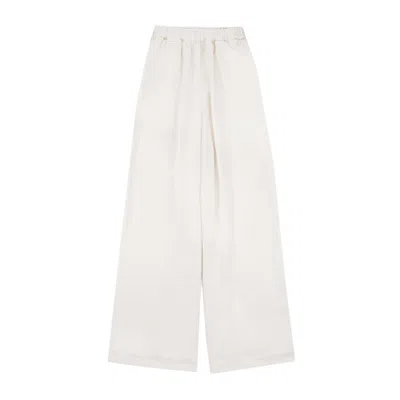 Veld Women's Neutrals Melrose Trouser In Beige In White