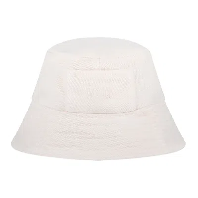 Veld Women's Neutrals Strand Bucket Hat In Cream In White