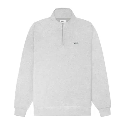 Veld Women's Runyon Uniform Quarter-zip In Grey In Gray