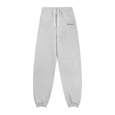 Veld Women's Silverlake Va Script Sweatpant In Grey/bordeaux In Gray