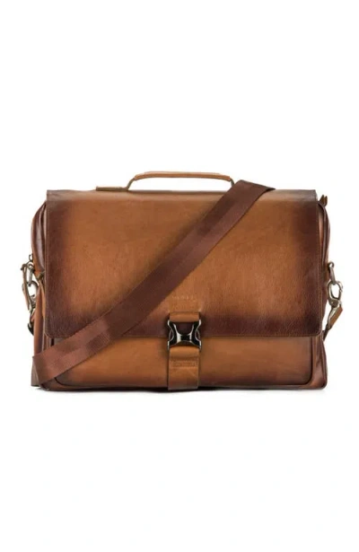 Velez Full Grain Leather Messenger Bag For Men Laptop Briefcase