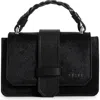 Velez Mini Garniel Leather Bowling Bag F In Black