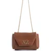 Velez Mini Lili Hands-free Leather Bag W In Brown