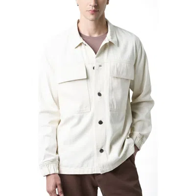 Velez Modica Oversized Overshirt In White