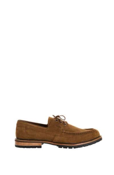 Velez Suede Leather Lace-up Shoes In Brown