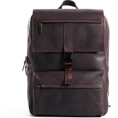 Velez Top Grain Leather Backpack For Men And Women Laptop Bag