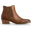 Velez Top Grain Leather Boots For Women Comfortable Ankle Boot In Brown