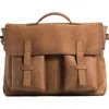 Velez Top Grain Leather Messenger Bag For Men And Women Briefcase Laptop Bag