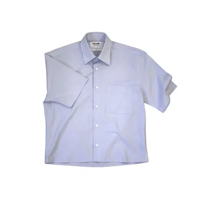 Velier. Rework Men's Ysl Rework Light Blue Cotton Shirt