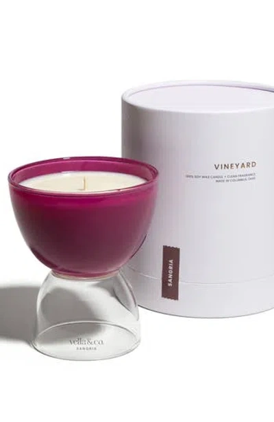 Vella & Co. By Vellabox Vineyard Soy Wax Candle