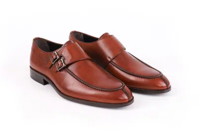 Vella Pais Arlington Double Monk Dress Shoes In Green