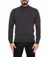 Vella Pais Atlantis Mock Turtleneck Sweater In Grey