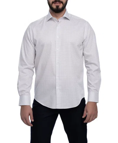 Vella Pais Barron Slim Fit Cotton Shirt In White