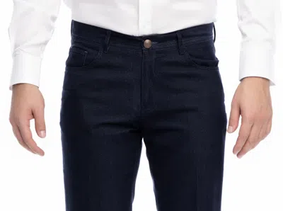 Vella Pais Bosphorus 5 Pockets Men Pants In Blue