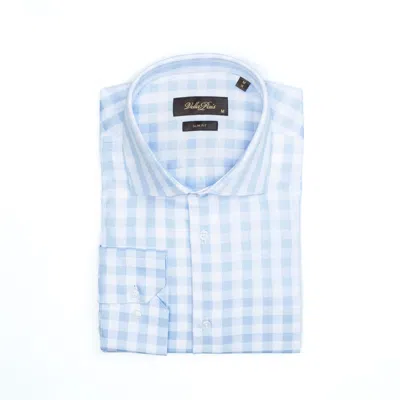 Vella Pais Canova Slim Fit Cotton Shirt In White