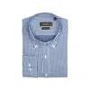 Vella Pais Celtic Slim Fit Cotton Shirt In Blue