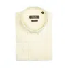 Vella Pais Crystal Slim Fit Cotton Shirt In Yellow