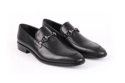 Vella Pais Danbury Horsebit Buckle Dress Shoes In Black