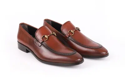Vella Pais Danbury Horsebit Buckle Dress Shoes In Green