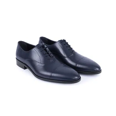 Vella Pais Dinero Cap Toe Oxford Dress Shoes In Blue