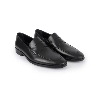 Vella Pais Fulton Penny Loafers In Black