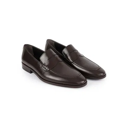 Vella Pais Fulton Penny Loafers In Brown
