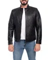 Vella Pais Leola Leather Jacket In Black