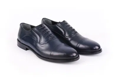 Vella Pais Otto Cap Toe Oxford Dress Shoes In Blue