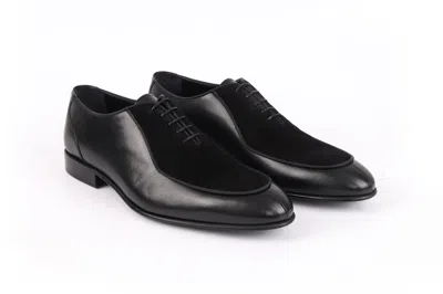 Vella Pais Ovalo Oxford Dress Shoes In Black