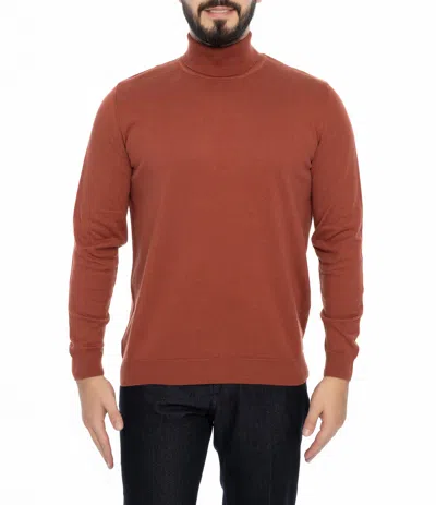 Vella Pais Portland Turtleneck Sweater In Orange