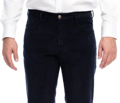 Vella Pais Vivor 5 Pockets Men Pants In Blue