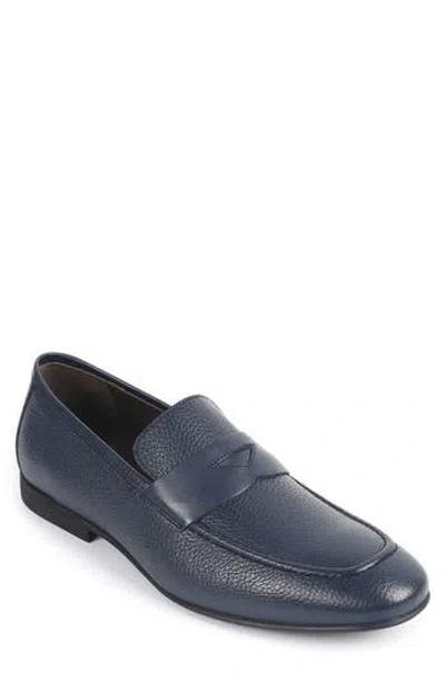 Vellapais Amaretto Penny Loafer In Blue