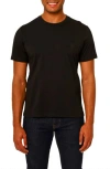 Vellapais Amiens Crewneck Cotton T-shirt In Black