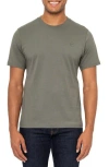 Vellapais Amiens Crewneck Cotton T-shirt In Bright Green