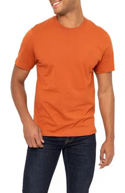 Vellapais Amiens Crewneck Cotton T-shirt In Bright Red