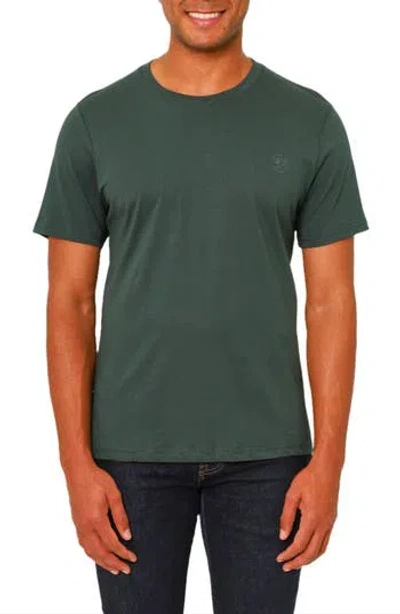 Vellapais Amiens Crewneck Cotton T-shirt In Green