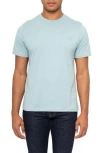 Vellapais Amiens Crewneck Cotton T-shirt In Light Blue