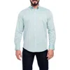 Vellapais Avalon Slim Fit Cotton Dress Shirt In Blue
