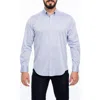 Vellapais Avalon Slim Fit Cotton Dress Shirt In Blue
