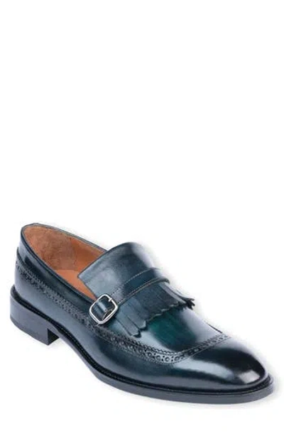 Vellapais Caddy Medallion Wingtip Oxford In Dark Blue