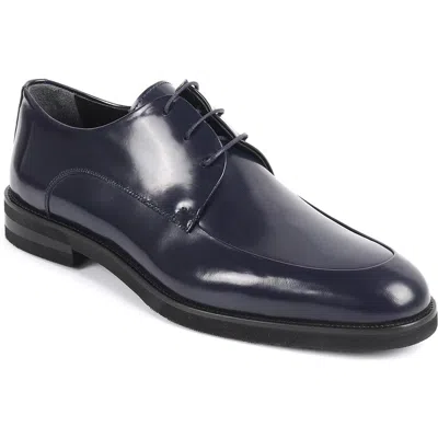 Vellapais Caronari Plain Toe Derby In Blue