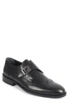 Vellapais Corso Monk Shoe In Black